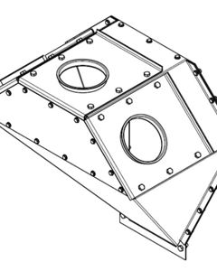 Inlet 3-Ways D200 bucket elevator SK50 M&M